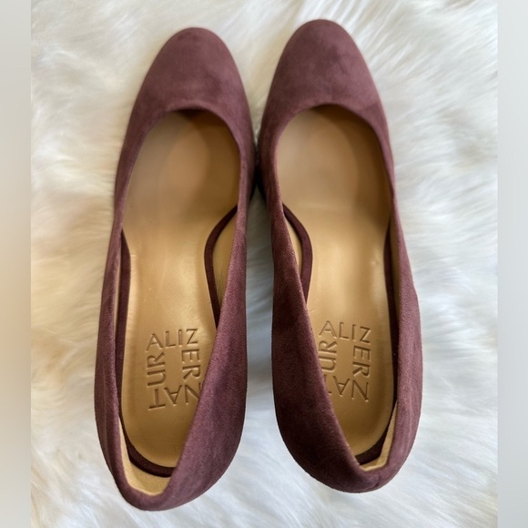 Naturalizer Women’s Gloria Suede Pump Heels Shoes in Huckleberry Size 7.5 NWOB - Picture 9 of 16